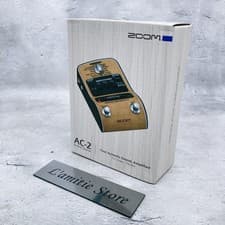 Image of ZOOM AC-2 Acoustic Creator Guitar Preamp Micro USB Port 9dB LED Meter AC2 Japan