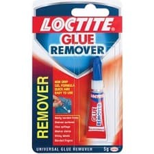 Image of Loctite Glue Remover Gel Tube 5G Non Drip Household Repairs 1623766
