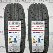Image of 2X New 155 65 13 NEREUS NS601 73T 155/65R13 155 65 13 *B WET GRIP* (2 TYRES)
