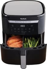 Image of Tefal EasyFry XXL 2in1 Digital Dual Air Fryer & Grill, 6.5L or 3.25L x2 Drawer 