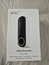 Image of Arlo Video Doorbell HD 2nd Gen Wireless/Wired Option 2-Way Audio Night Vision