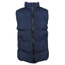 Image of Mens Padded Quilted Gilet Body Warmer Sleeveless Outdoor Waistcoat