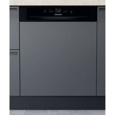Image of Hotpoint H3BL626BUK Full Size Dishwasher Black E Rated