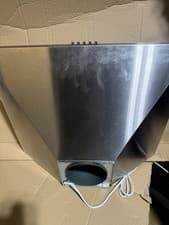 Image of CHS60 Stainless steel Chimney Cooker hood (W)60cm - Inox