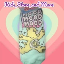 Image of *NWT* CARE BEARS  Mood No-Show Socks sz. 4-10