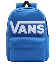 Image of VANS Logo Backpack/Schoolbag Old Skool Drop V - BLUE - VN0A5KHP5XT1