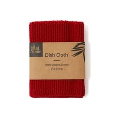 Image of Organic Cotton Dishcloths -  1 Pack (Rose or Berry)