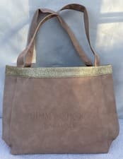 Image of Jimmy Choo parfums Tote Bag (pink/gold)