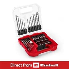 Image of Einhell Premium Drill Driver Bit Set 40 Pieces Universal L-CASE KWB Accessory