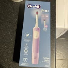 Image of Oral-B Vitality Pro Lilac Electric Rechargeable Toothbrush + Extra Brush Head