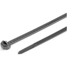 Image of HellermannTyton S-Series Cable Tie 200mm black chemical-resistant