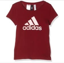 Image of adidas performance Junior Girls YG Logo Tee T Shirt BNWT Free delivery BP8602