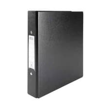 Image of Elba 25mm 2 O-Ring Binder A5 Black (10 Pack) 100082442