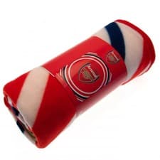Image of Arsenal FC Fleece Blanket Pulse Soft Throw Gift Fan Official Licensed