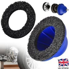 Image of 1/2" Drive Wheel Hub Cleaning Tool 150mm Disc Brake Cleaner Grinder with Pad