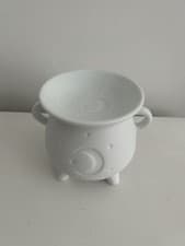 Image of Cauldron Wax Melt Oil Burner - White Mystical Moon