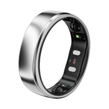 Image of RingConn Gen 2 Air, Ultra-Thin AI Smart Ring, Galaxy Silver Size 07