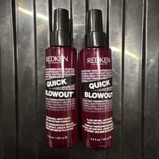 Image of Redken Quick Blowout Accelerated Blowdry Hair Spray 125ml X2 Brand New