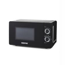Image of GEEPAS 20L Solo Freestanding Microwave 5 Cooking Power Levels & Defrost Powerful