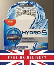 Image of Wilkinson Sword Hydro 5 Razor Blades - 4 Pack ORIGINAL STK UK