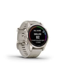 Image of Garmin Fenix 7S Sapphire Solar Gold _Light Sand Strap 42mm *Good Refurbished*