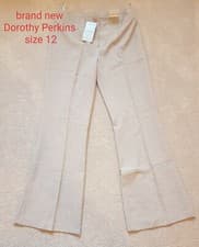 Image of Dorothy Perkins Ladies Trousers New 12