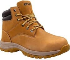 Image of Steel Toe Cap Safety Boots UK size 12. Arco Brand Tan Colour. Brand New With Box