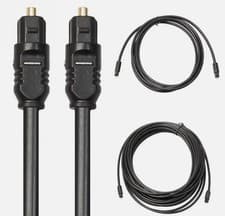 Image of 1M Digital Audio Fibre Optic Optical TOSLink Cable Lead Wire Sound Bar TV PS4
