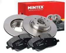 Image of MINTEX Front Brake Discs & Brake Pads Set Fits Chevrolet Trax Opel Vauxhall
