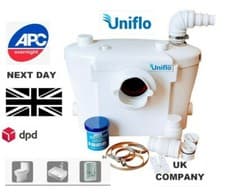 Image of Saniflo Saniplus alternative Macerator pump with 32mm discharge WC Shower,Basin