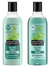 Image of Alberto Balsam Tea Tree Tingle Shampoo 300ml & Conditioner 300ml
