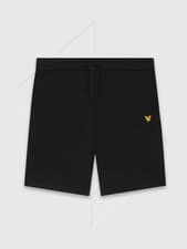 Image of Lyle And Scott Fly Fleece Short Jet Black