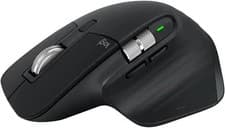 Image of Logitech MX Master 3S Bluetooth Wireless Mouse 8K DPI Quiet Clicks Black