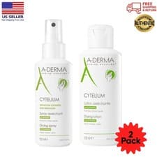 Image of A-Derma Cytelium Drying Soothing Lotion Spray 100ml Skin Rash Relief Bundle