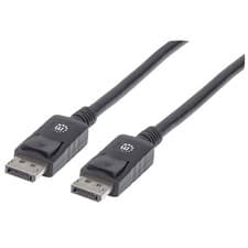 Image of Manhattan Displayport 1.2 Cable 4K@60Hz 1M Male To Male Displ1M With Latches Ful