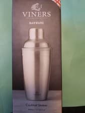 Image of Viners Barware Stainless Steel Cocktail Shaker Silver 500ml