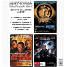 Image of Universal Soldier | 3-Movie Collection (DVD, 3-Disc) PAL Region 4 (The Return,