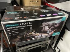Image of hisense 4k UHD Laser 100” Projector 100L5FTUK-B12