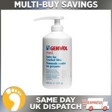 Image of Gehwol Med Salve for Cracked Skin 500ml Dispenser Pump | Severe Dry/Rough Skin