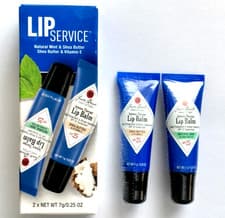 Image of Jack Black Intense Therapy Lip Balm 2 Tubes SPF 25 -2x0.25 oz/7g each EXP 12/27