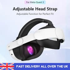 Image of Adjustable Head Strap For Meta Quest 3S Upgrade Headband Elite Strap Alternative