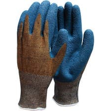 Image of Town and Country Eco Flex Pro Garden Gloves Blue / Brown M Pack of 1