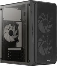 Image of Aerocool CS-107 v2 Mini Tower Case - Black