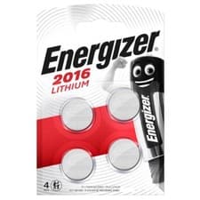 Image of 4 x Energizer CR2016 3V Lithium Coin Cell Button Battery 2016, DL2016, BR2016