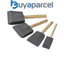 Image of Rustins PBRUSHPACK Foam Brush Set, 4 Piece RUSFBSET