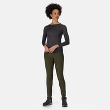 Image of Regatta Womens Pentre Walking Hiking Stretch Water Repellent Trousers RRP £60