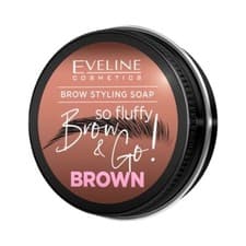 Image of Eveline Brow & Go! So Fluffy Brow Styling Soap Gel Formula - Brown 25g