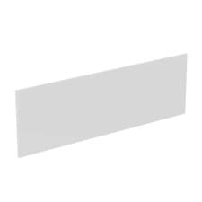 Image of Modern High Gloss White 1700mm Front Bath Panel ABS Bathroom
