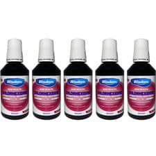 Image of Wisdom Chlorhexidine Alcohol Free Mouthwash Original 300ml - 5 Pack