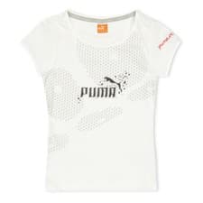 Image of Puma Girls Por T-shirt Juniors Licensed Short Sleeve